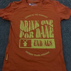 Dutch brothers drink one for Dane tee